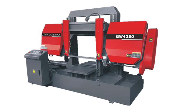 修文GW4250双柱龙门卧式带锯床