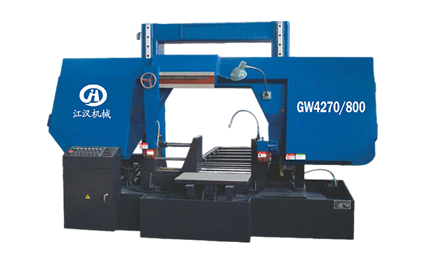 修文GW4270/800双柱龙门卧式带锯床